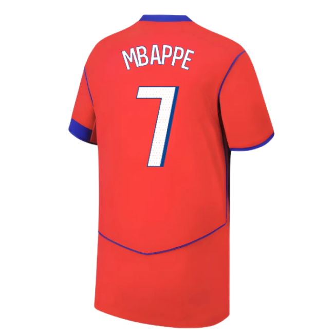 2025-2026 PSG Third Shirt (Kids) (Mbappe 7)-Vantage Point Soccer